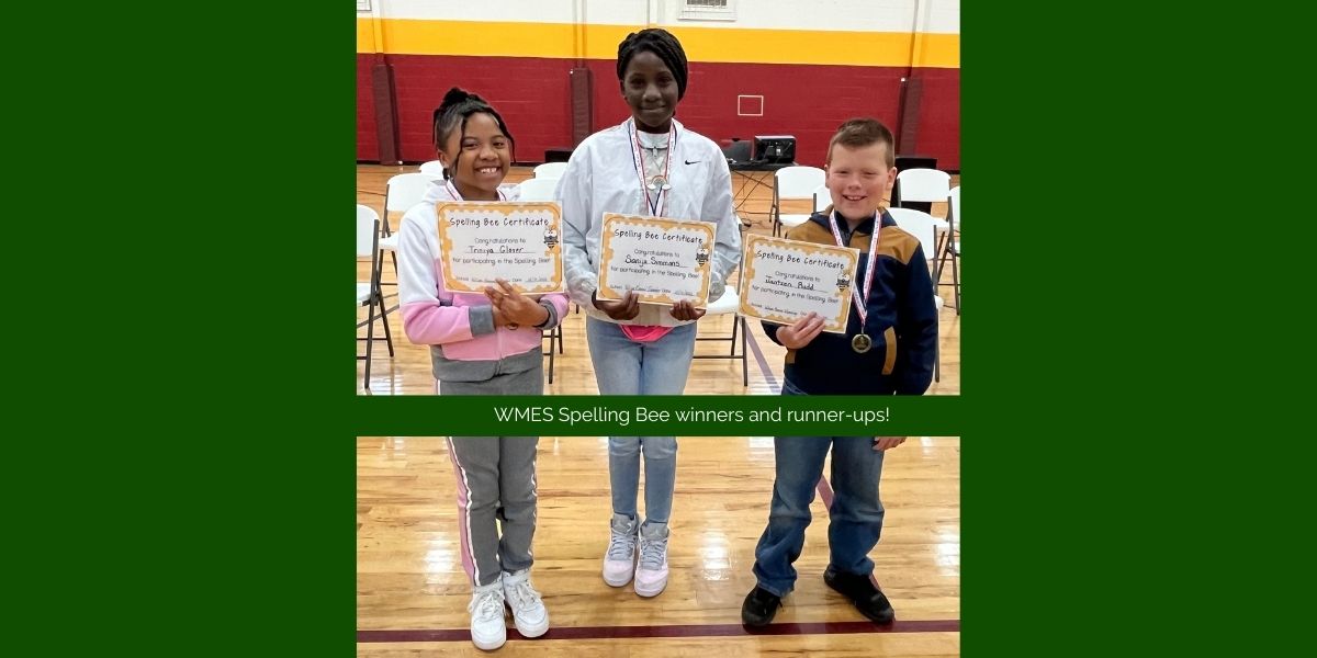 Williams Memorial Spelling bee winners