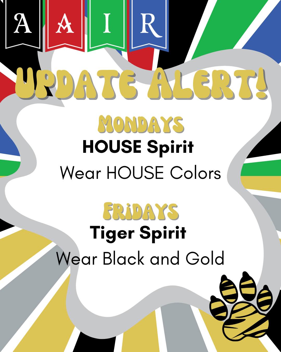 Spirit Day Flyer