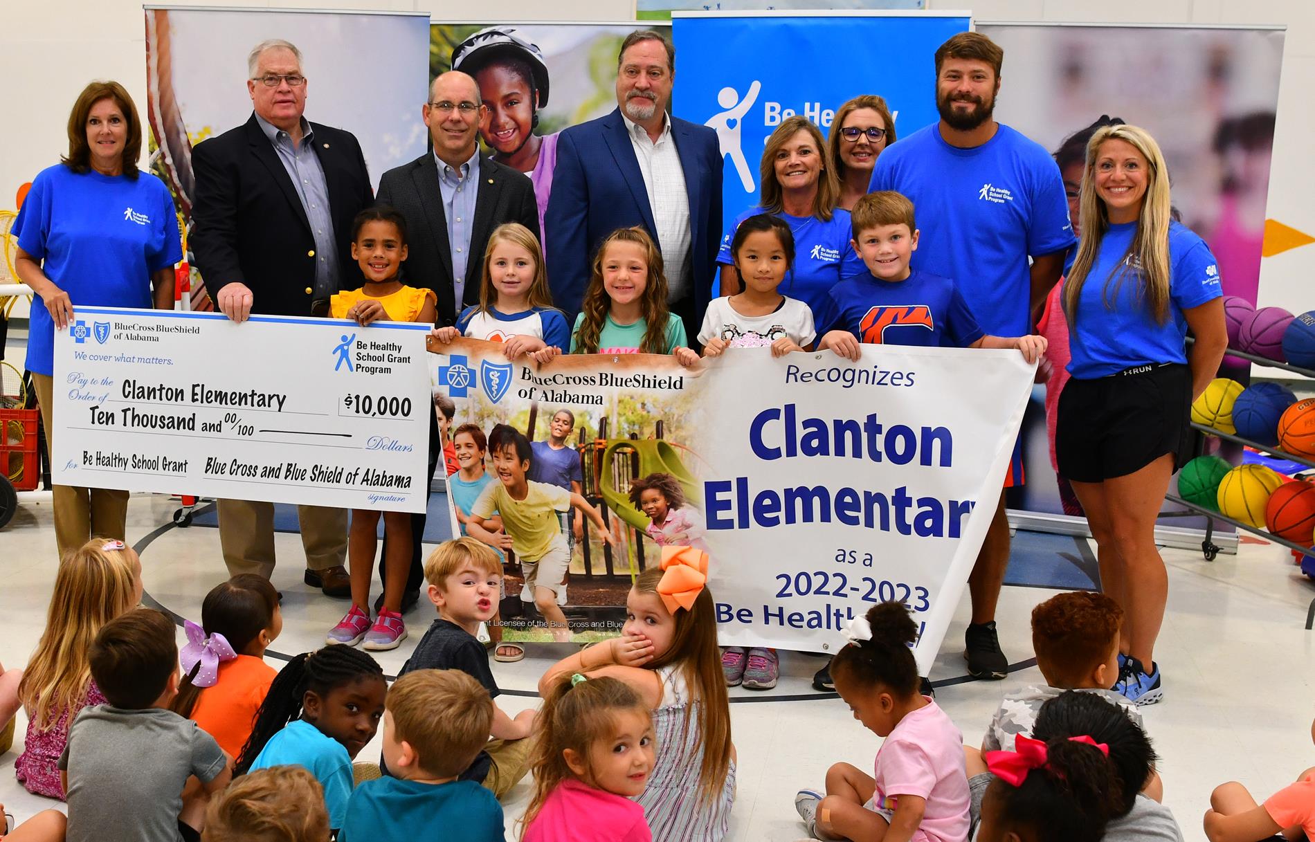 Chilton County Schools thanks Blue Cross and Blue Shield for their support of education!