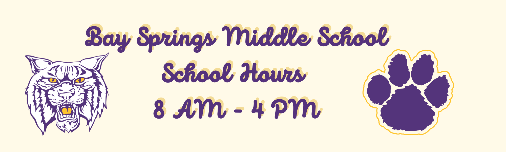 Bay Springs School Hours