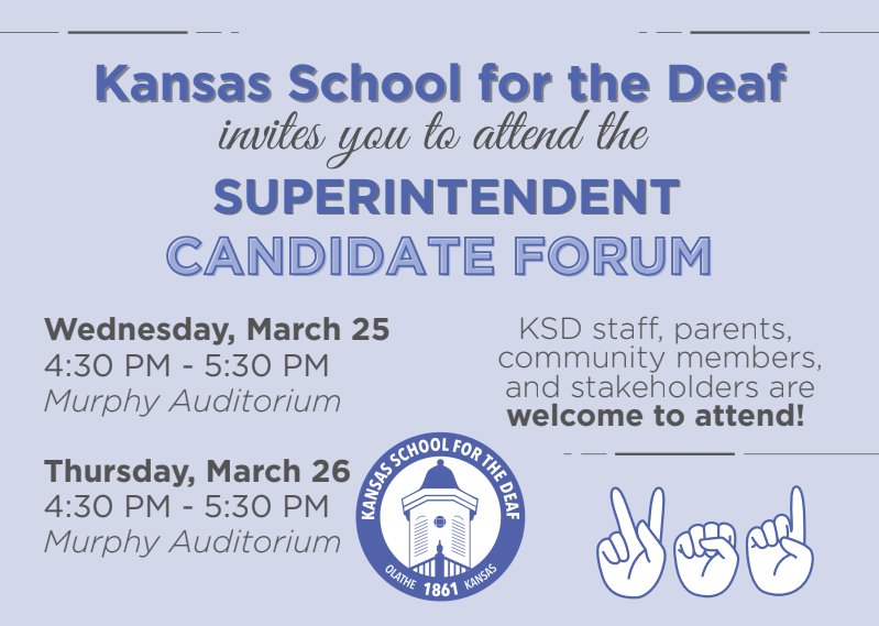 Superintendent Forum Information