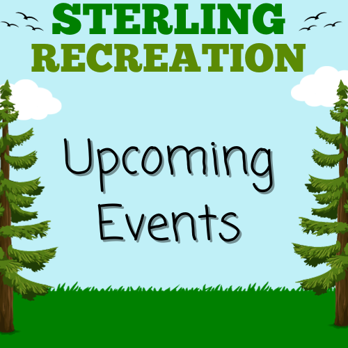 Sterling Parks & Recreation Department Upcoming Events
