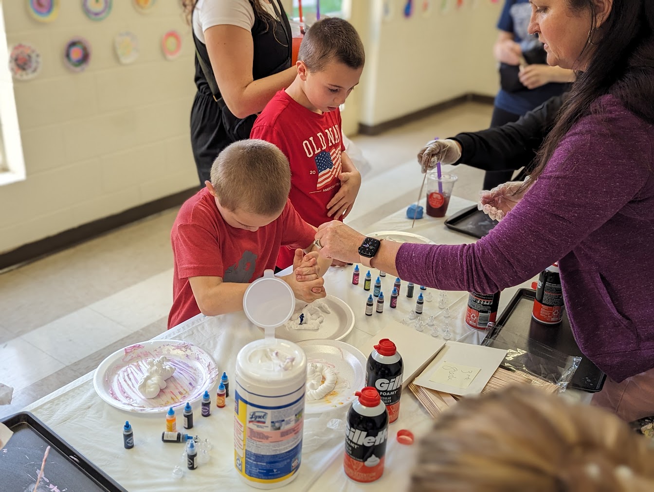 pictures from our annual STEAM night