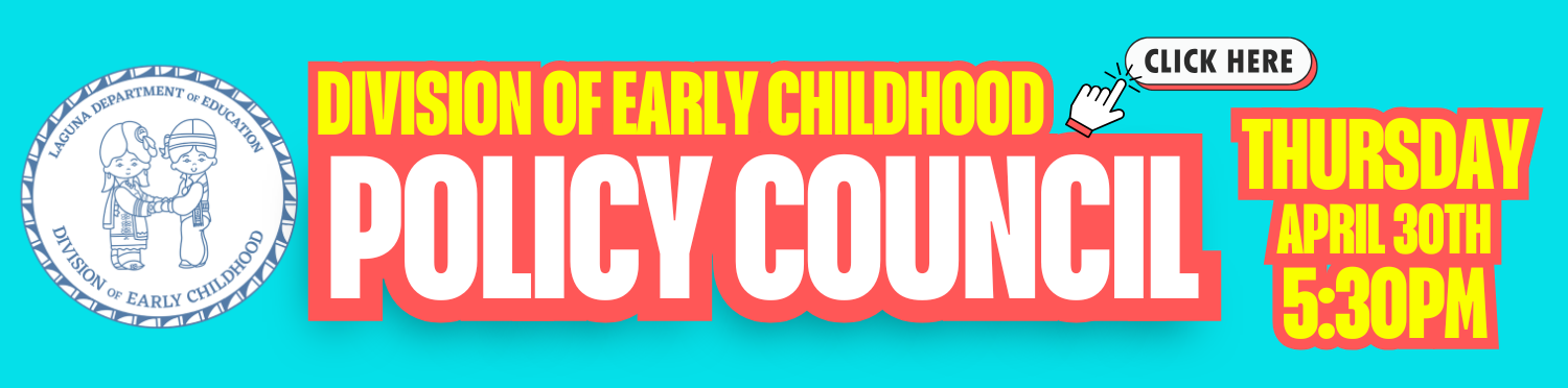 DEC Policy Council Meeting is Thursday, April 30th 5:30pm