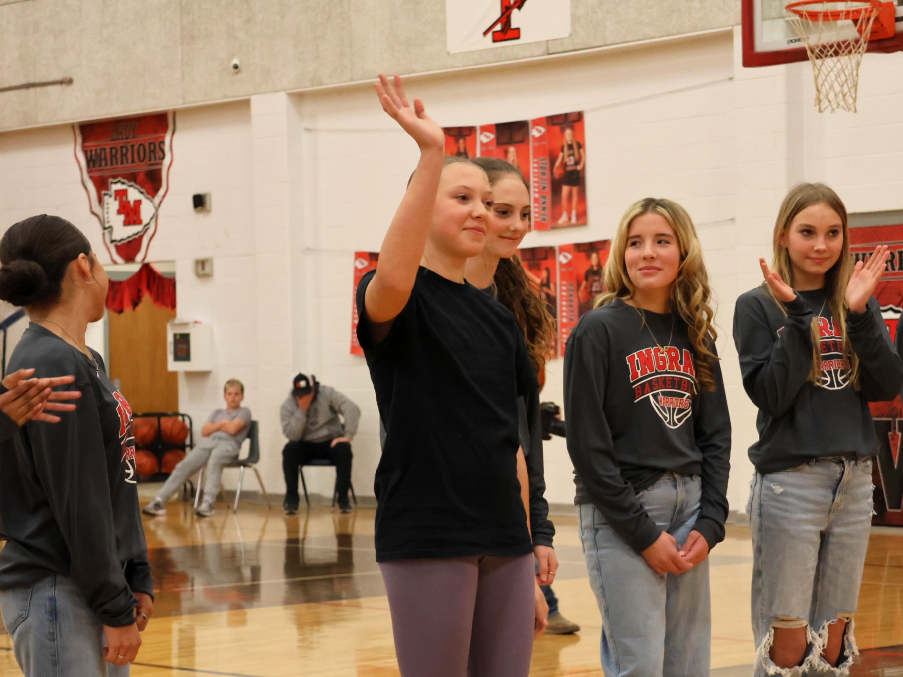 Middle School Recognition - Halftime 1.16.26