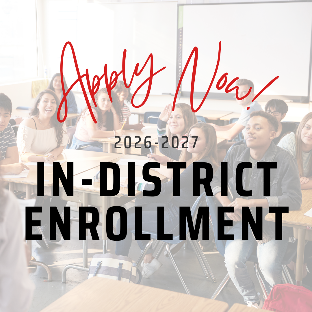 In-District Enrollment Application Graphic