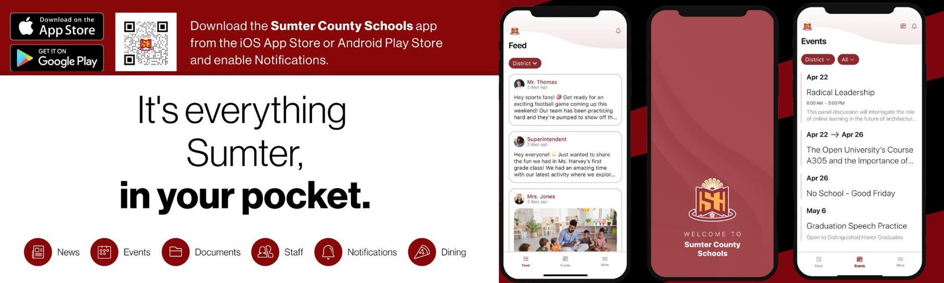 The Sumter County Schools app