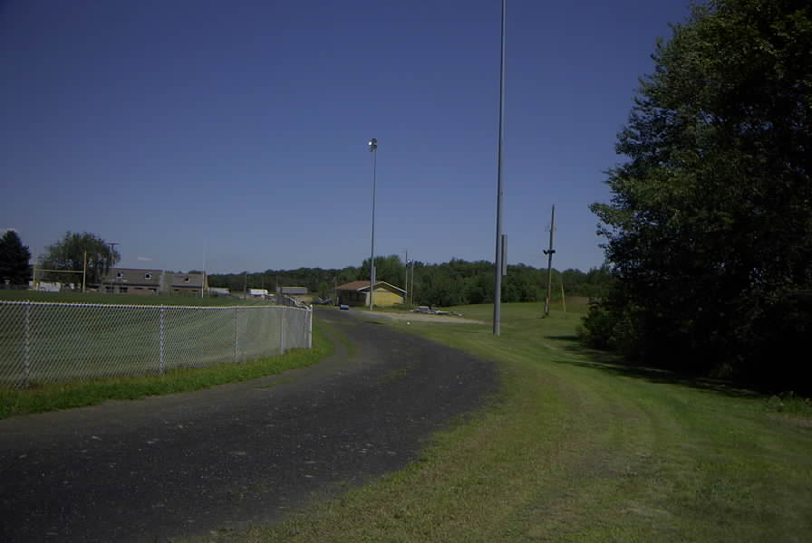 view towards visitors and band boosters stand