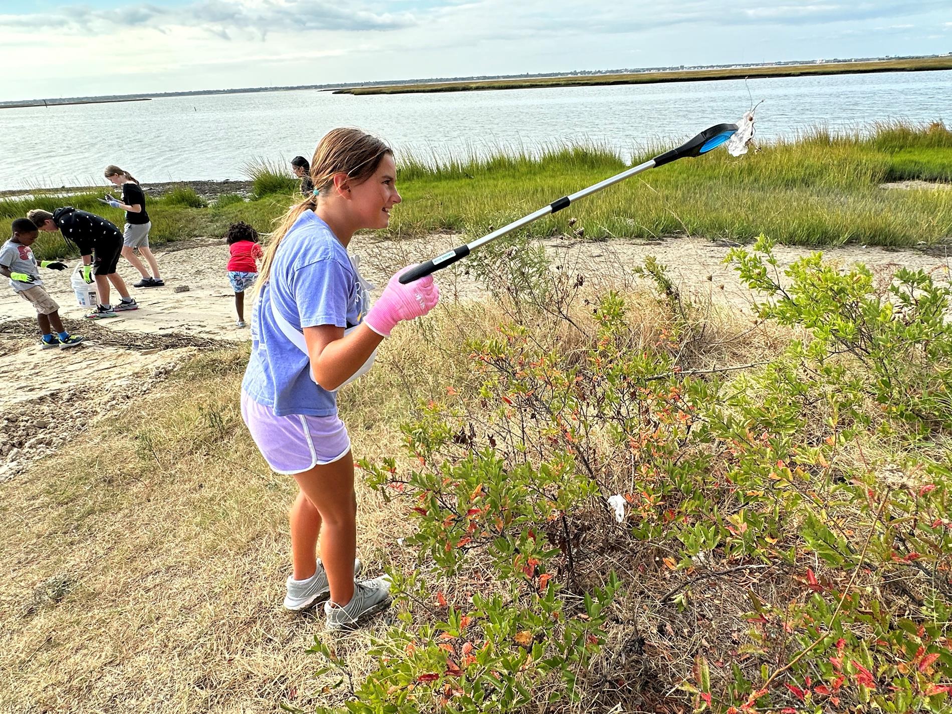 VECC Beach cleanup Sept 2024