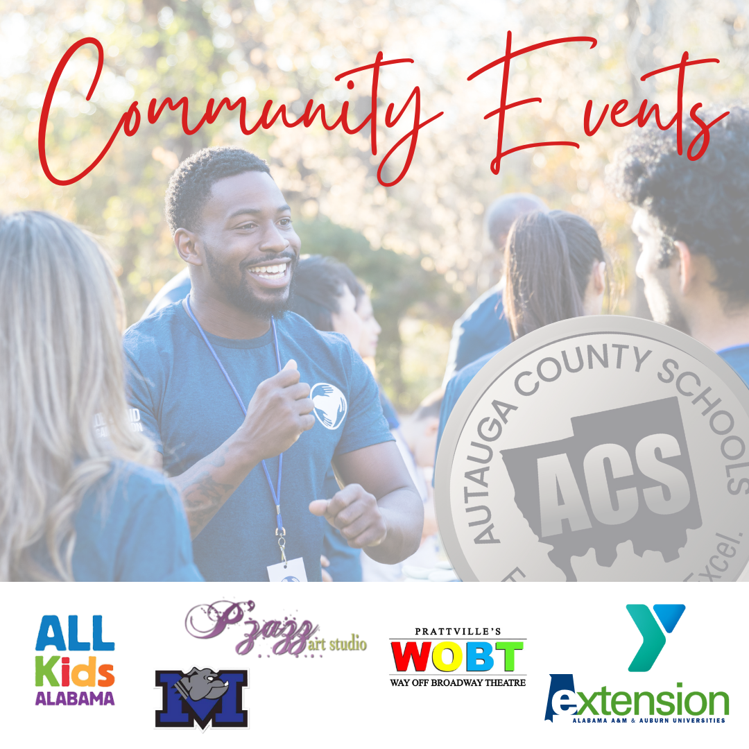 Community Events Graphic for March 2025