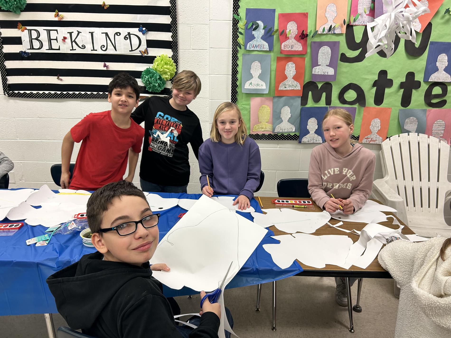 5th grade students