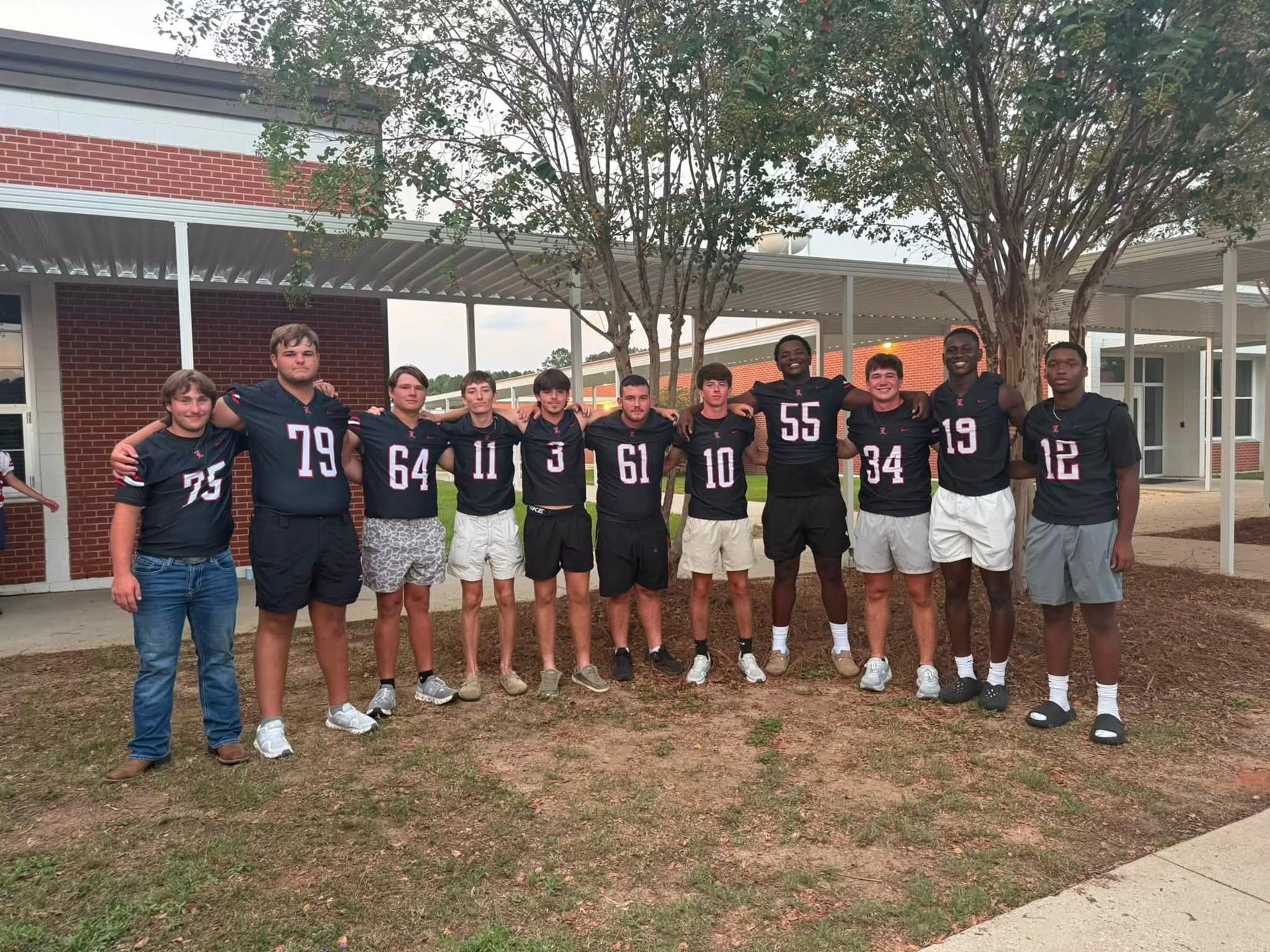 Senior Football players