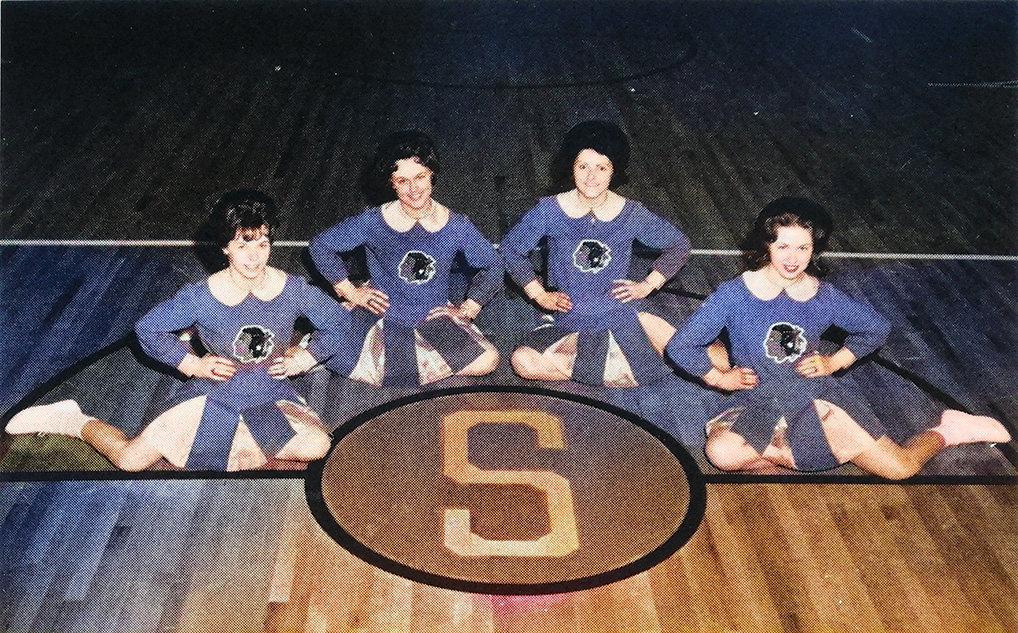 1963-64 Basketball Cheerleaders