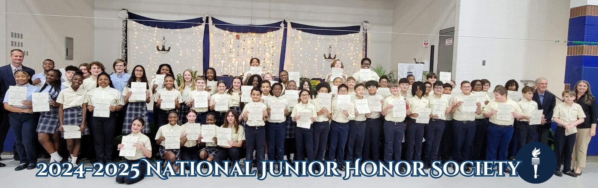 2024-2025 National Junior Honor Society