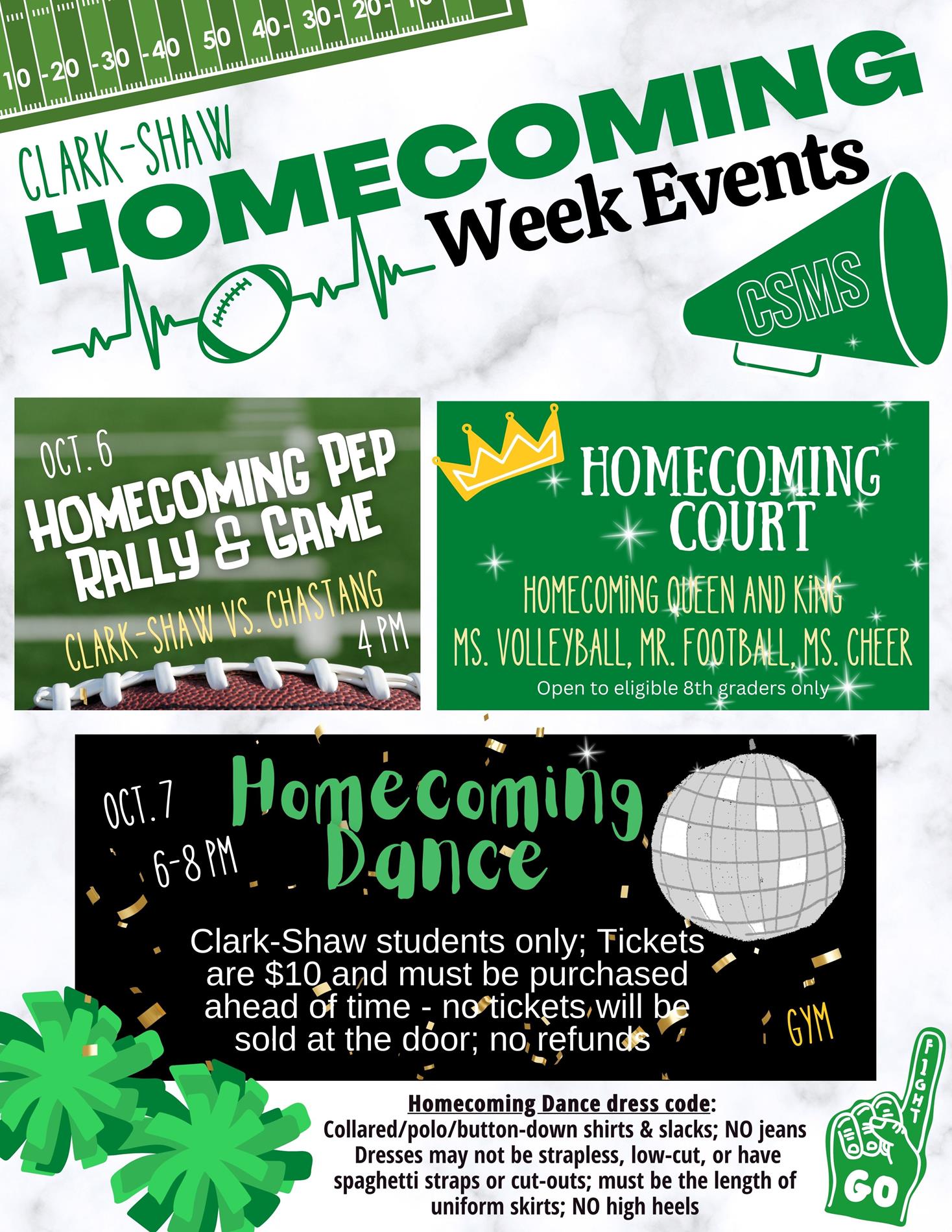 Homecoming Week activities