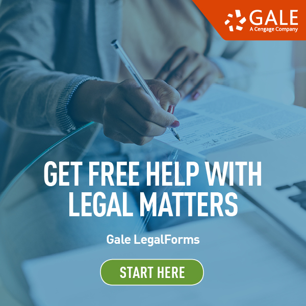 Get FREE help with legal matters from GALE