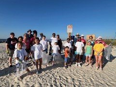 CTS Comets volunteered at Alabama Coastal Clean Up!