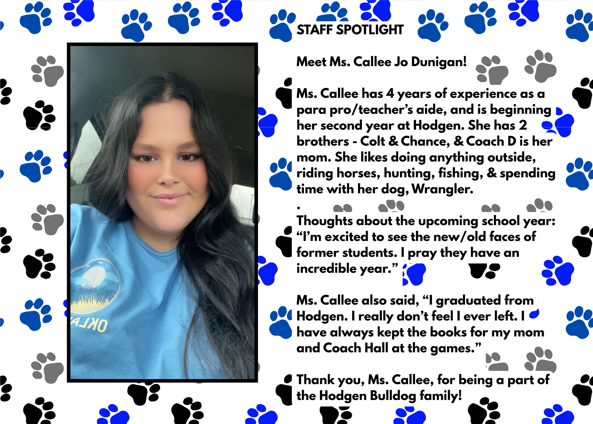 staff spotlights
