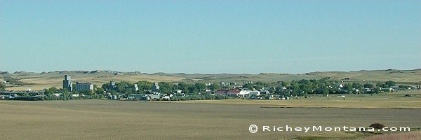 View of Richey MT