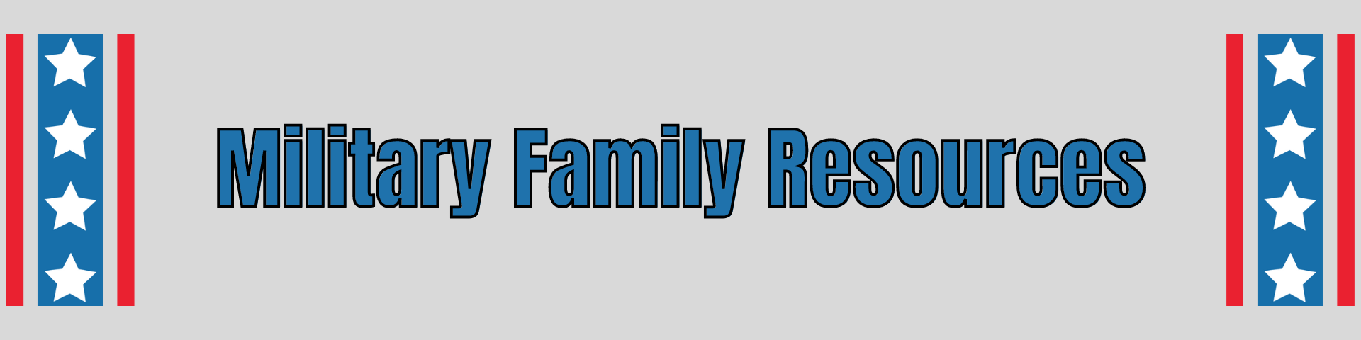 military family resources header