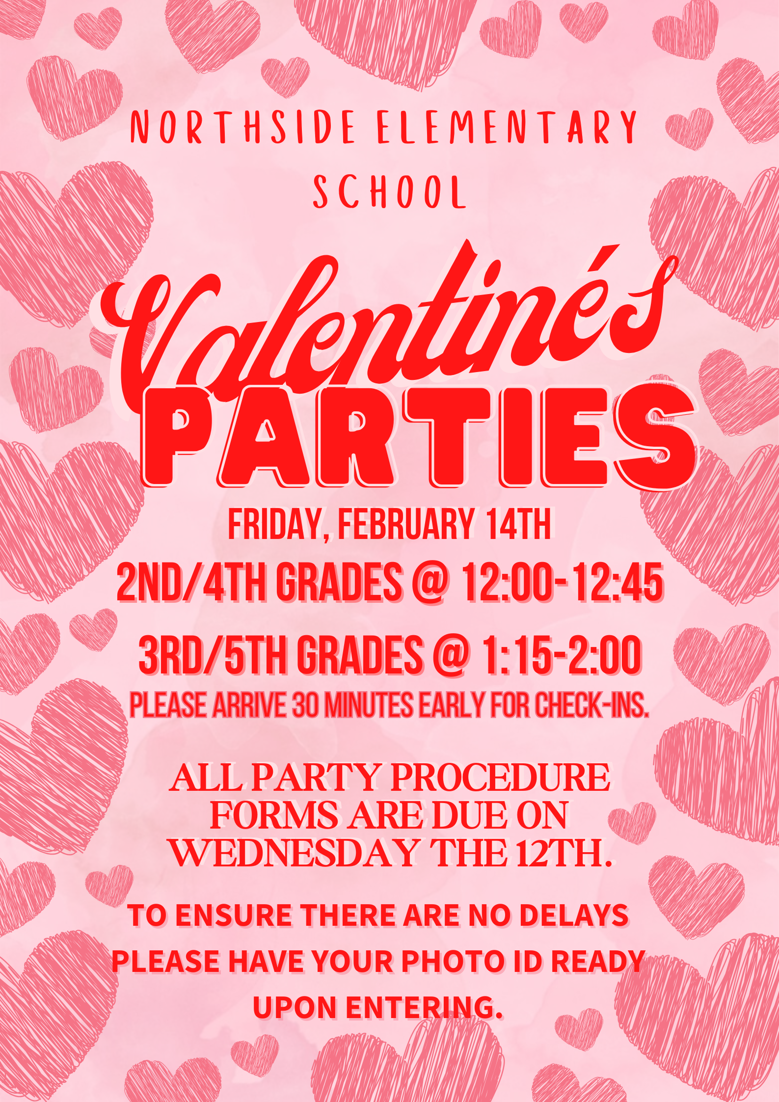 Valentines parties information