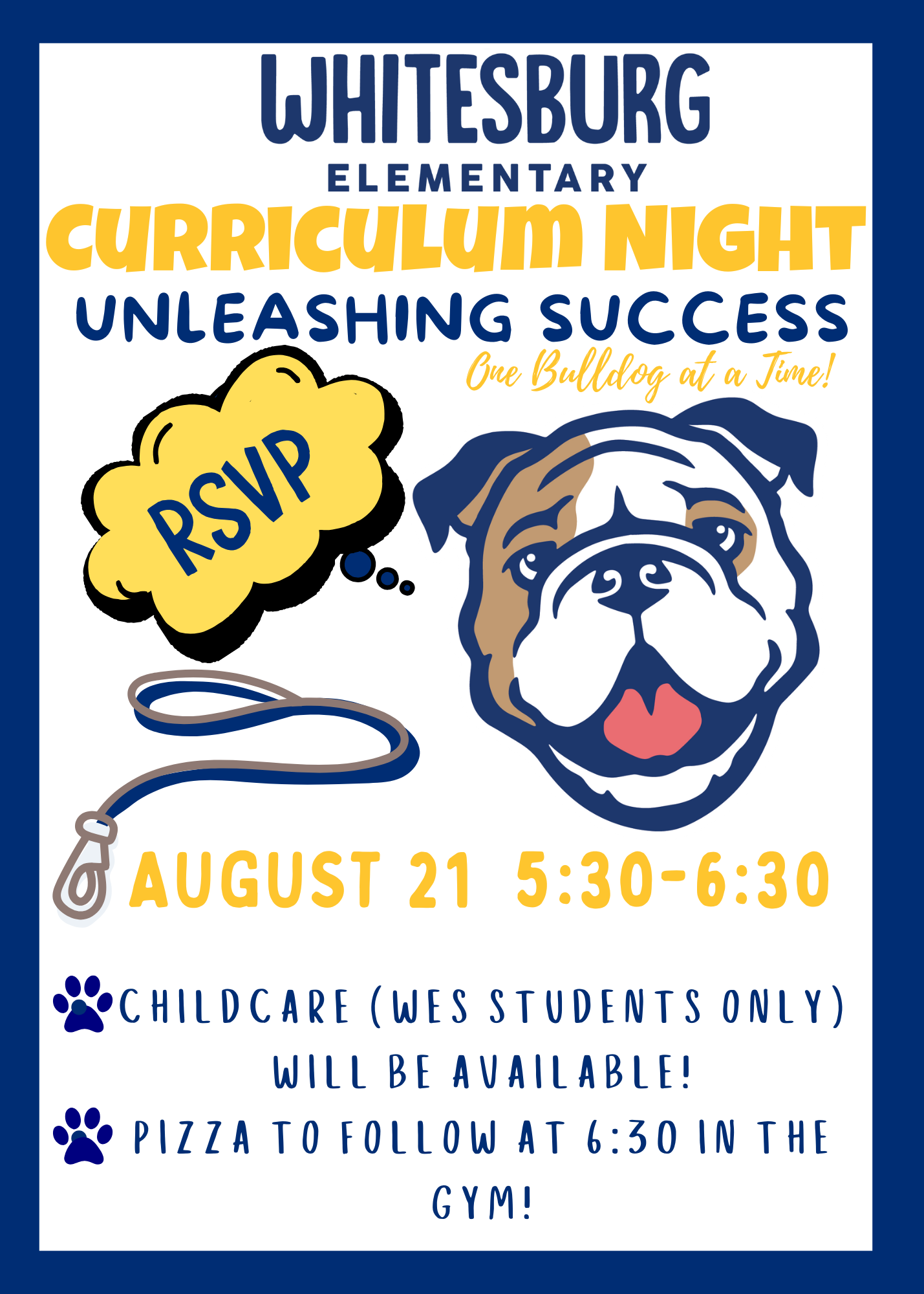 WES Curriculum Night
