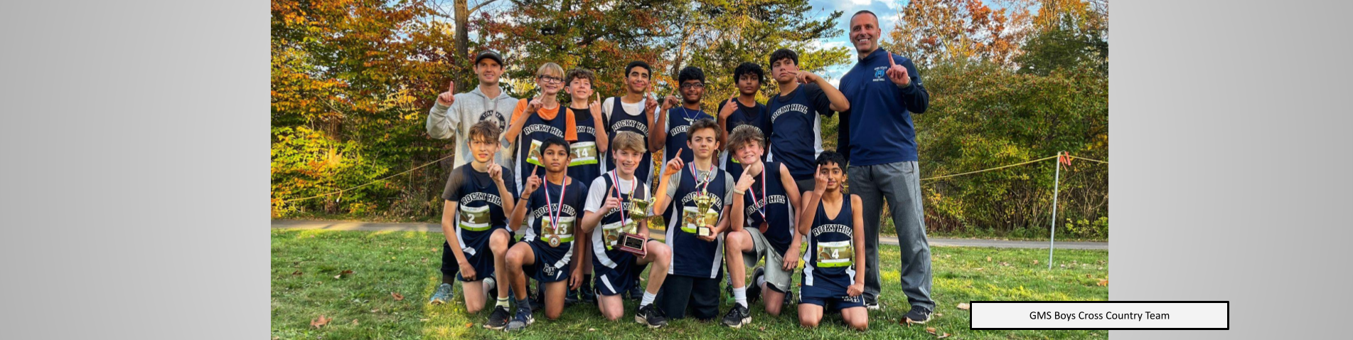 Boys Cross Country win the league championship