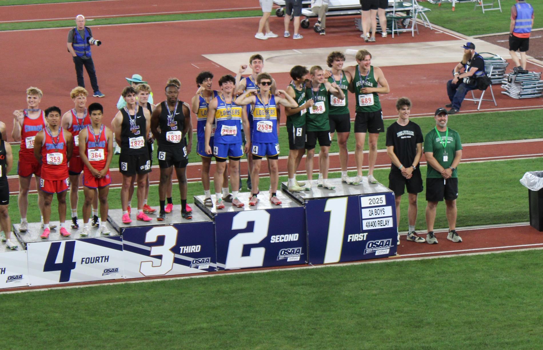 State Track Podium - Photo Credit Maggie Pedersen State Track Podium - Photo Credit Maggie Pedersen