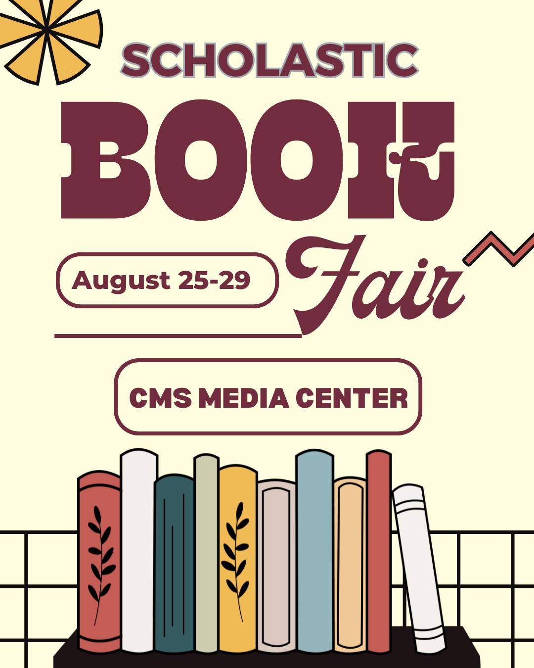 book fair week of August 25th