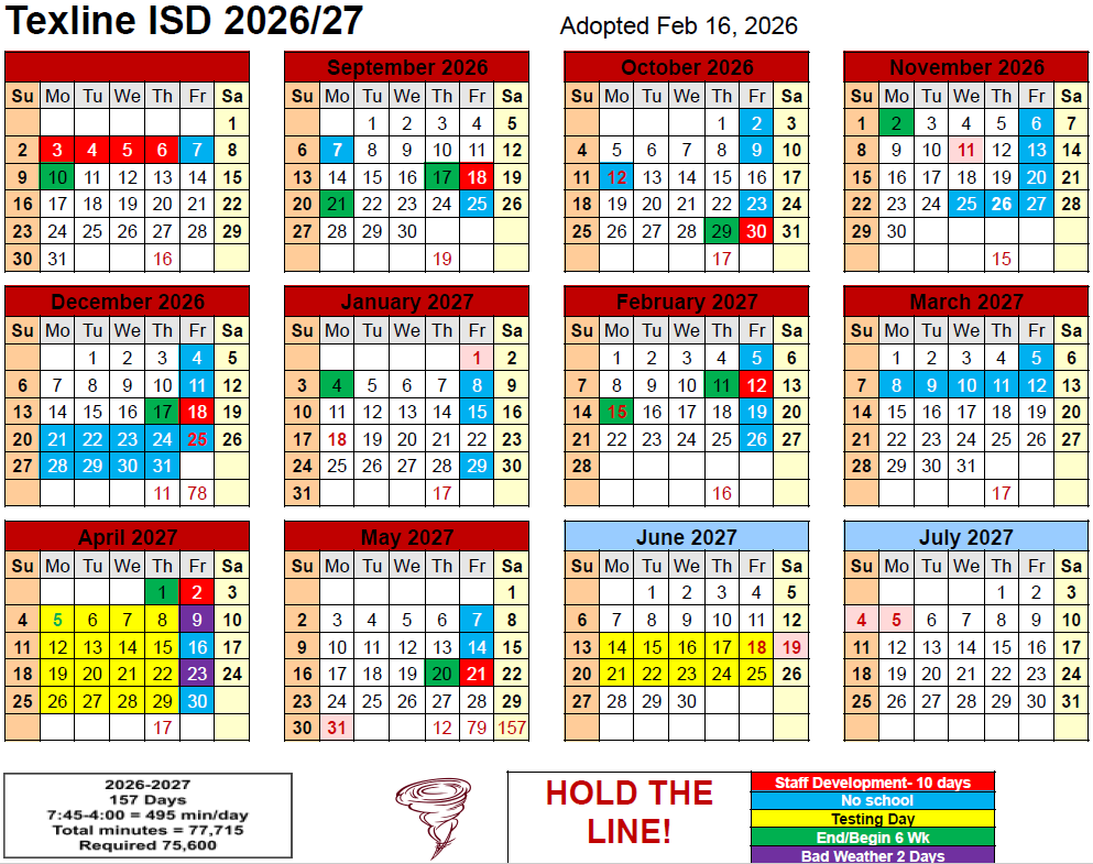 Full Calendar Image