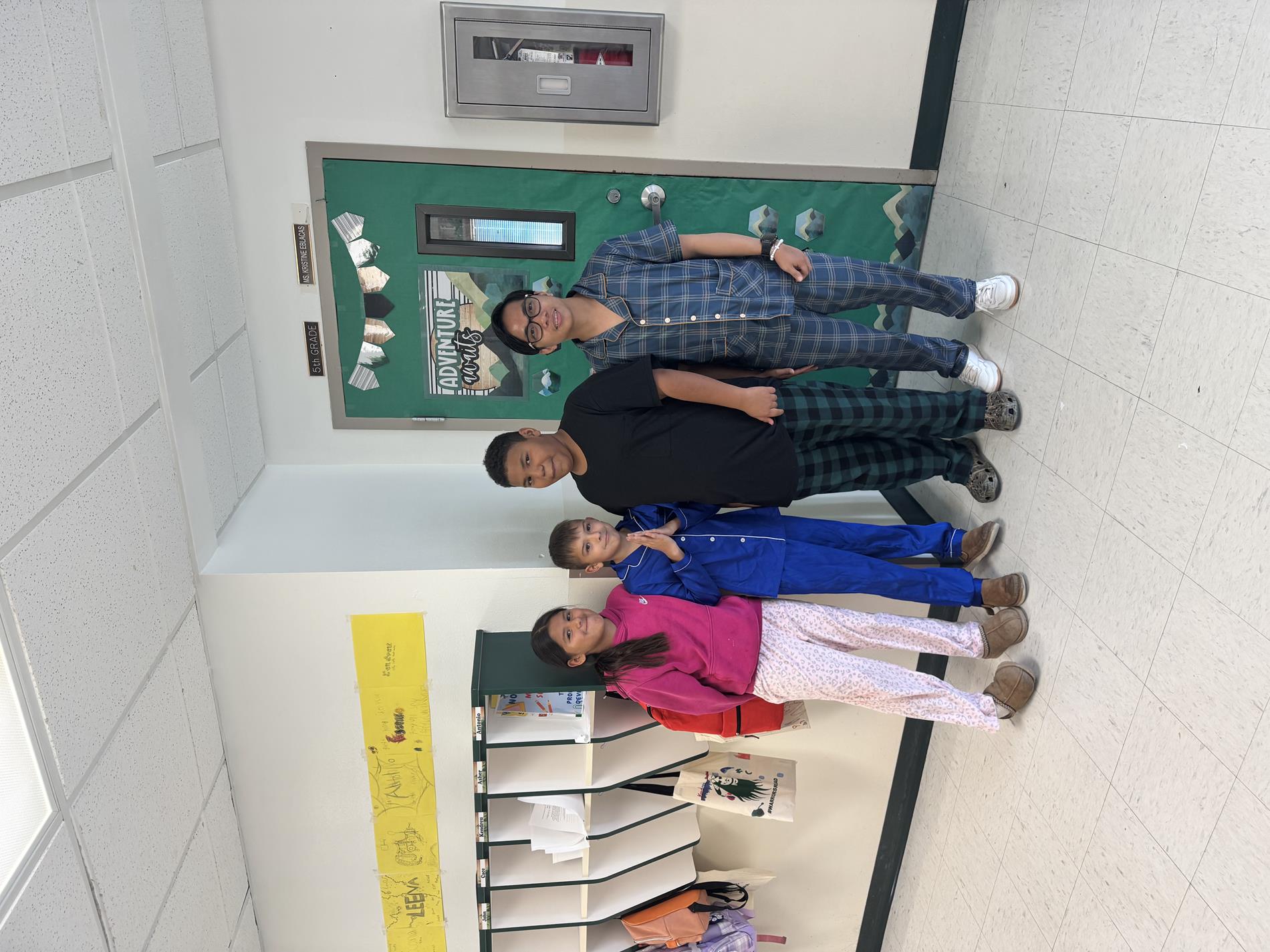 4th Grade Pajama Day