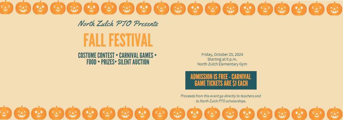 PTO Sponsored Fall Festival