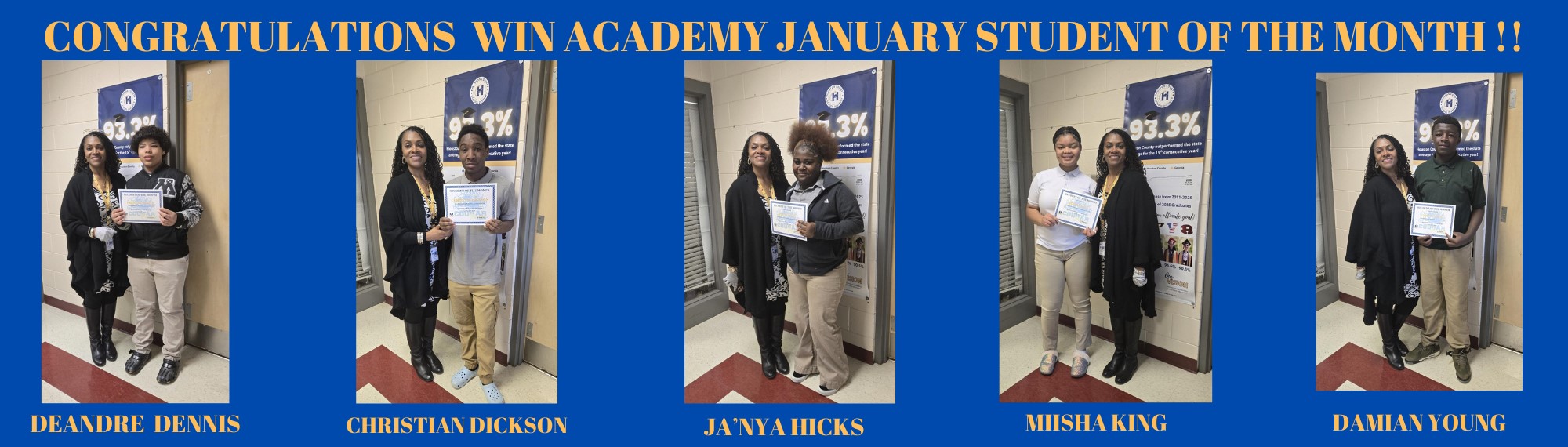 January 2026 Student of the Month