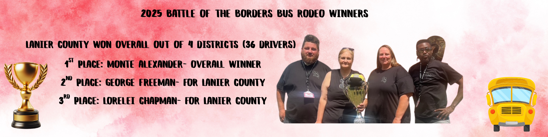 Transportation Rodeo Winners