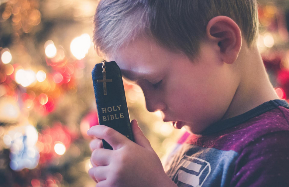 Child with Bible