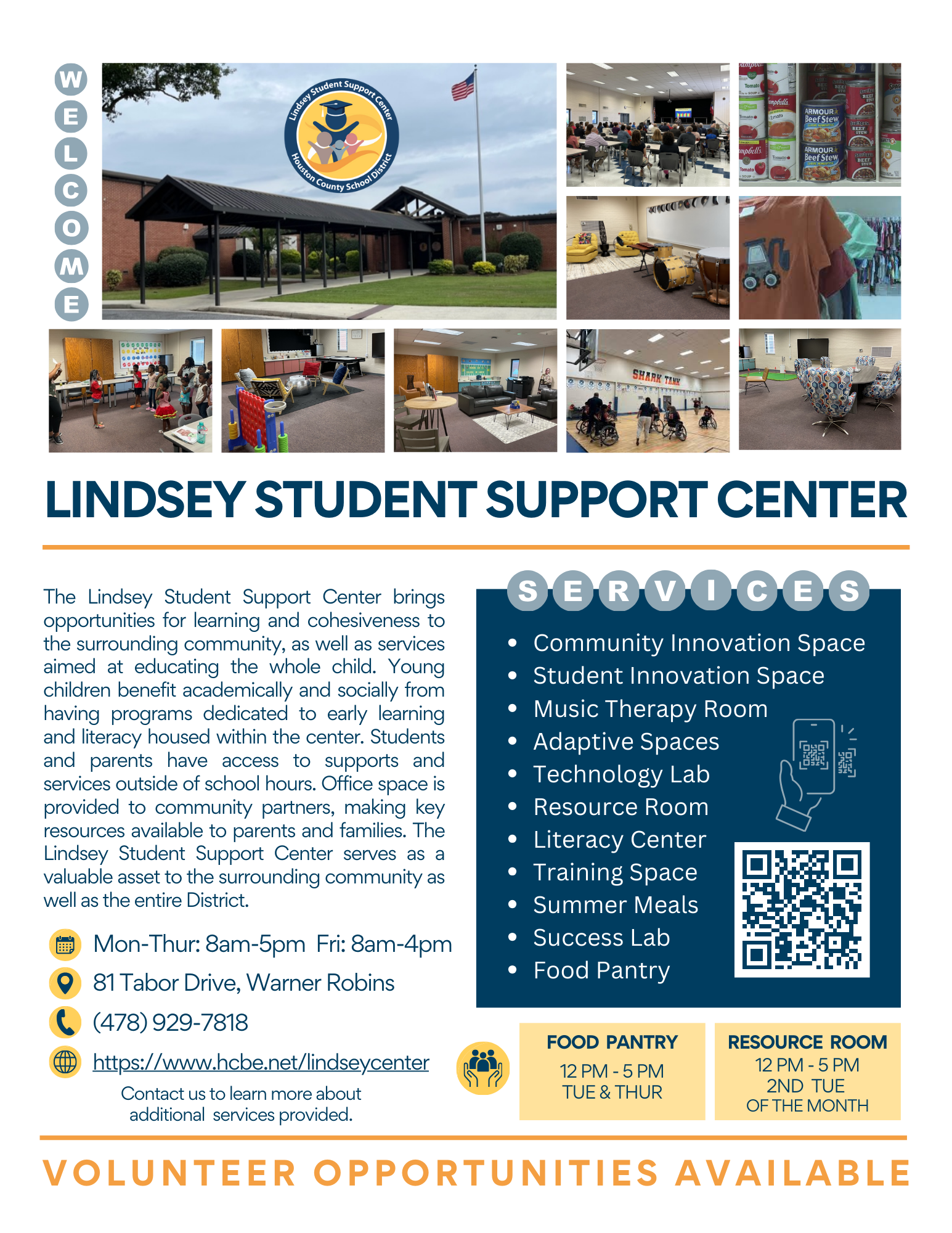 Lindsey Student Support Center