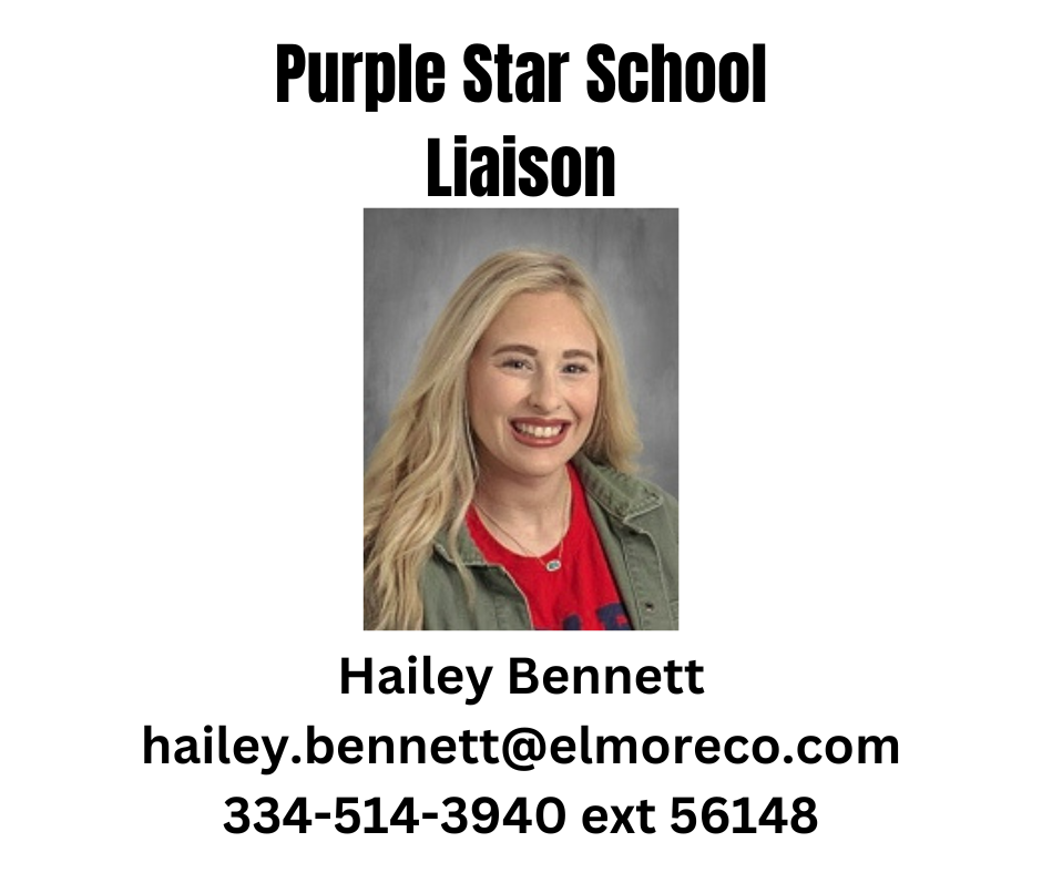 Purple Star School liaison contact information 