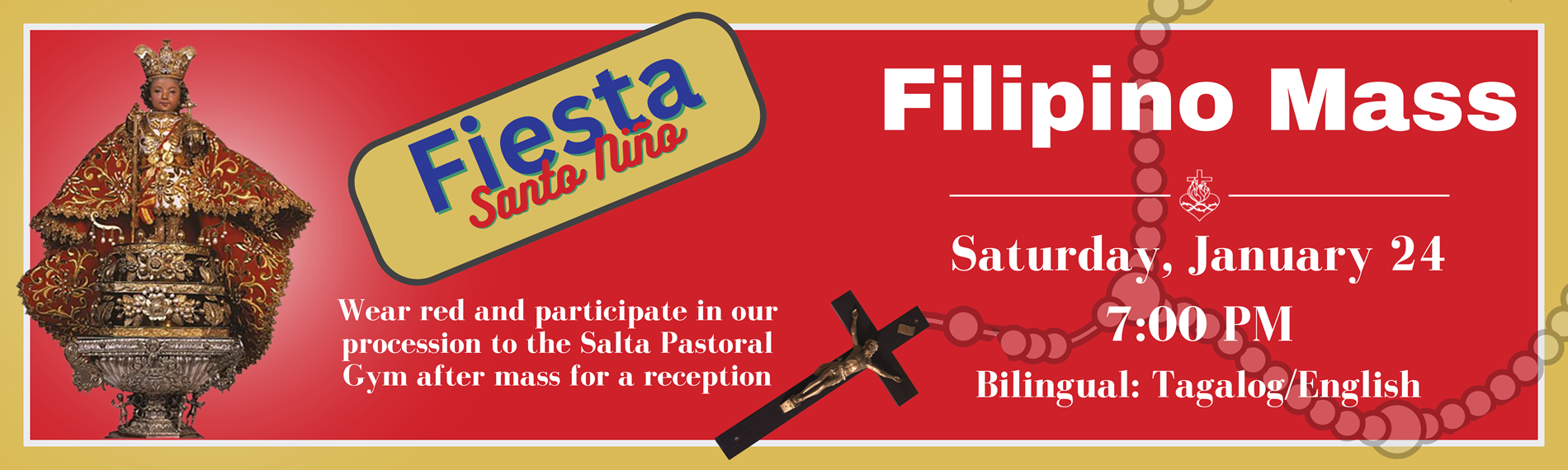 Filipino Santo Nino Mass