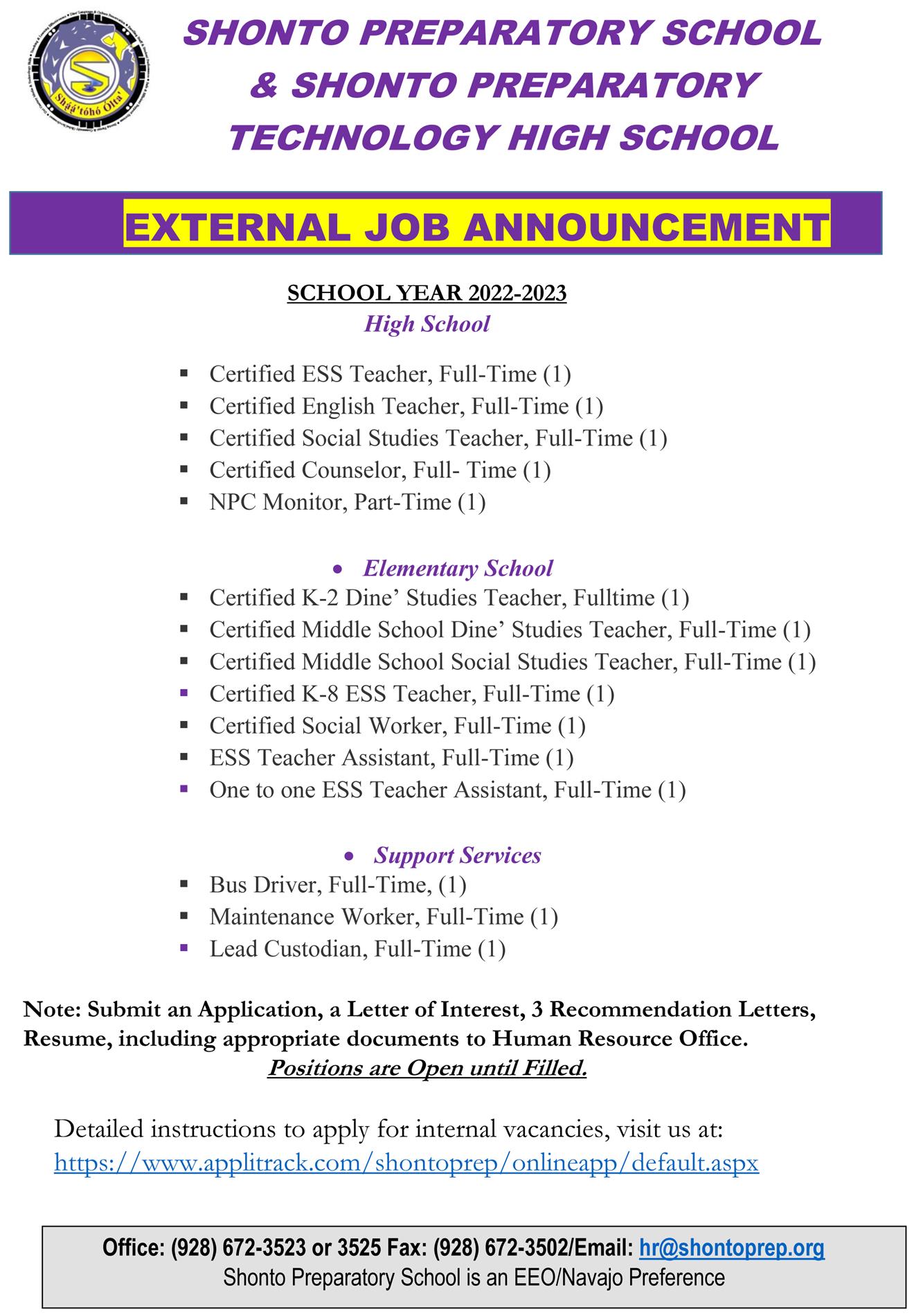 05.04.22 External Job Announcement