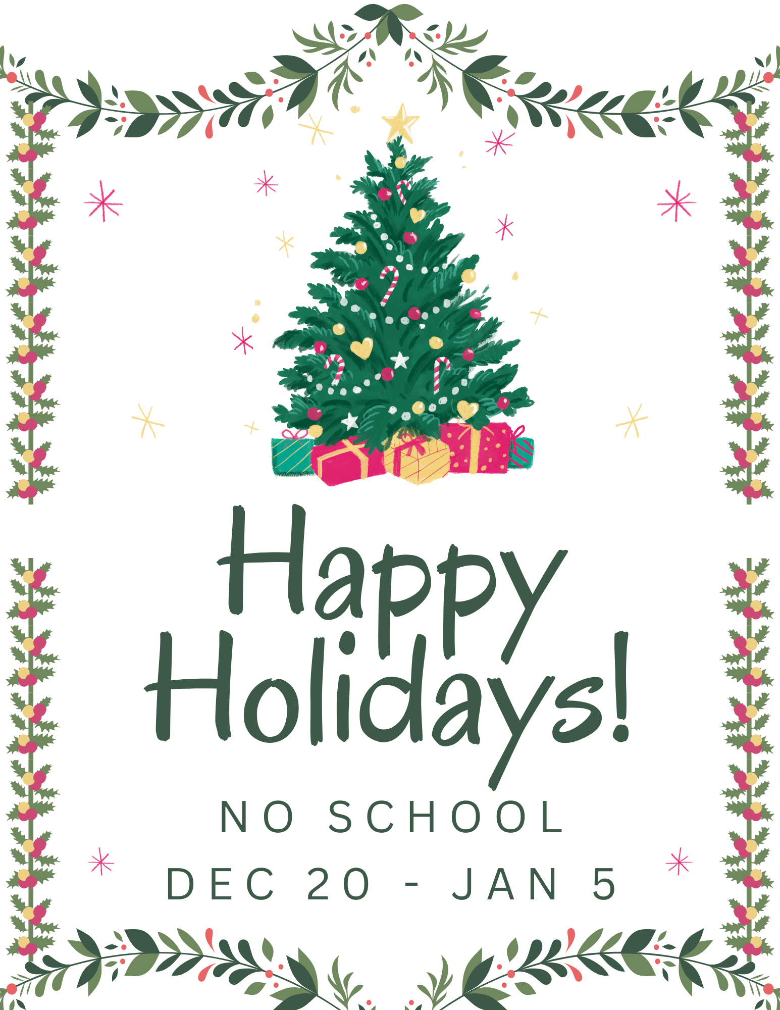 christmas flyer with link to info document christmas flyer with link to info document