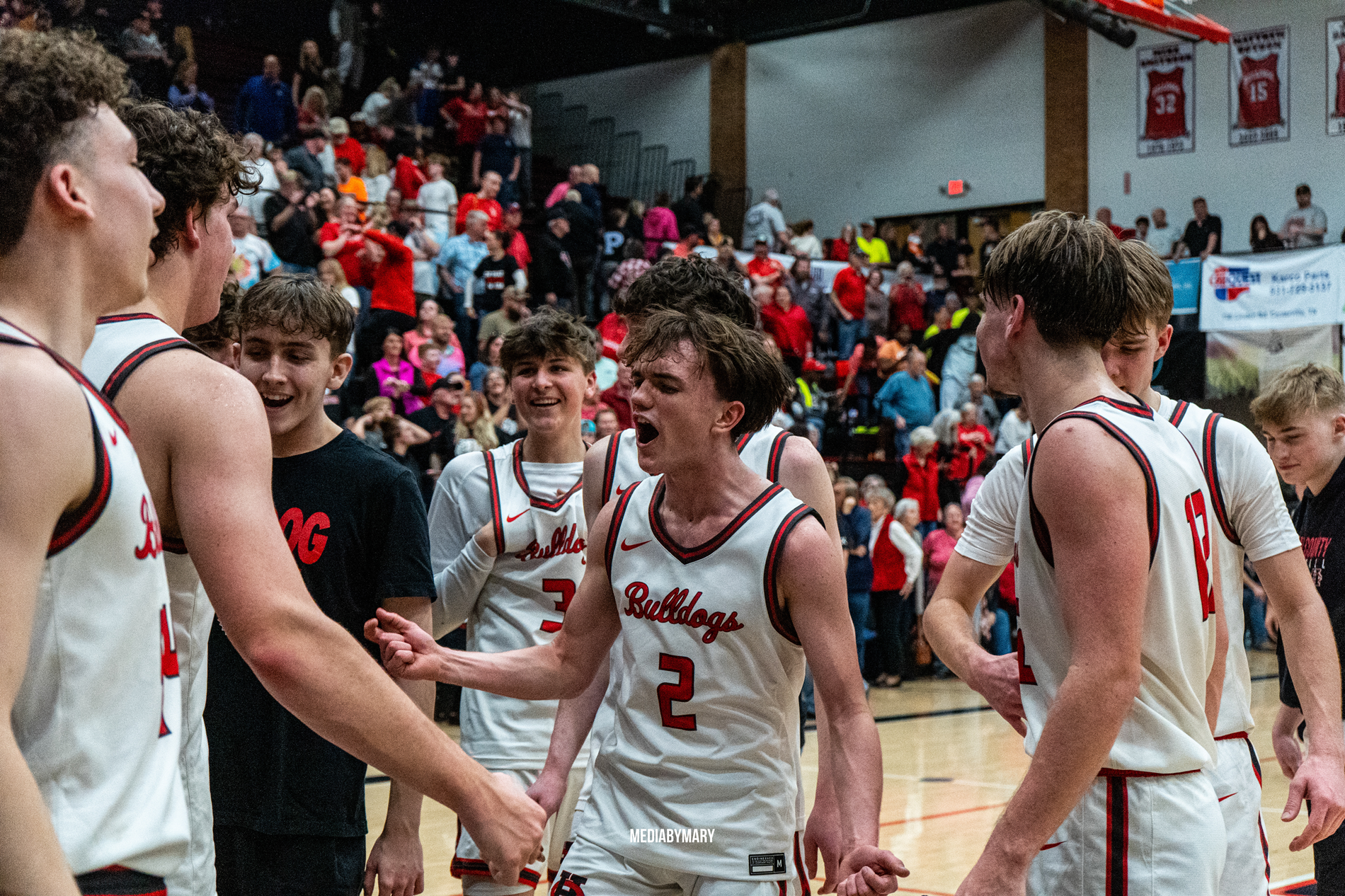 Sub State Basketball Celebration