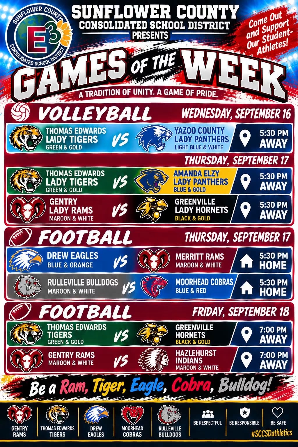 Games of the Week