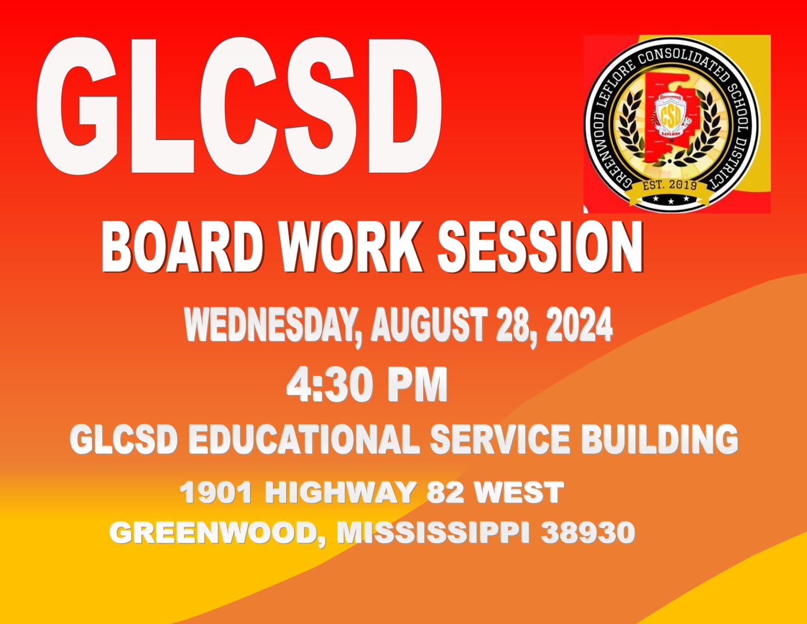 Board Work Session 8-28-24