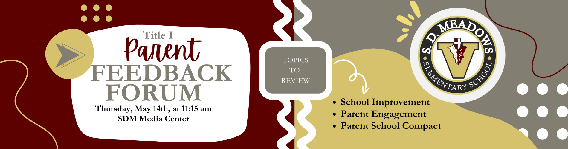 Title I Parent Forum