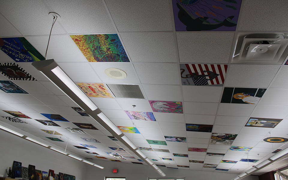 Art Room ceiling