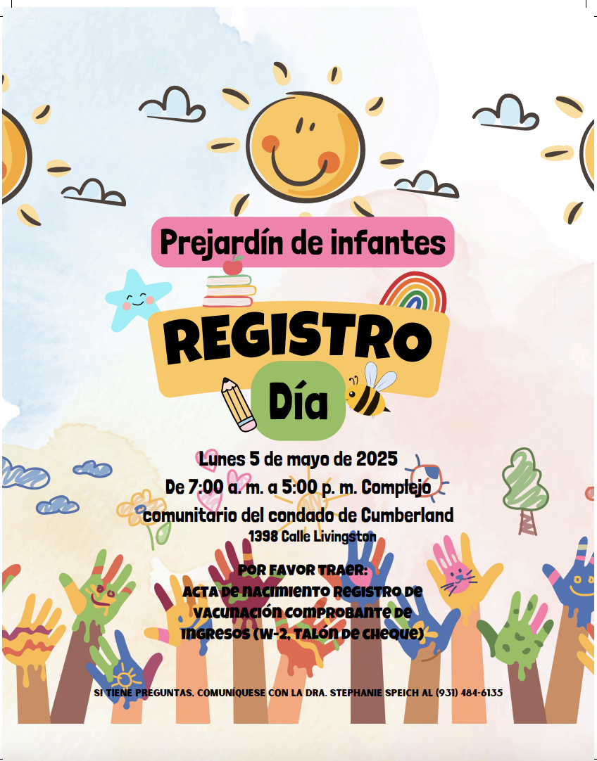 PreK Registration Spanish