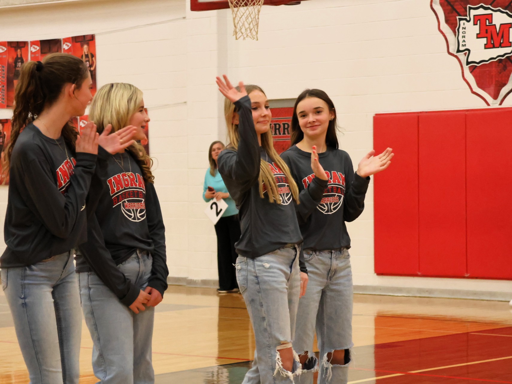 Middle School Recognition - Halftime 1.16.26