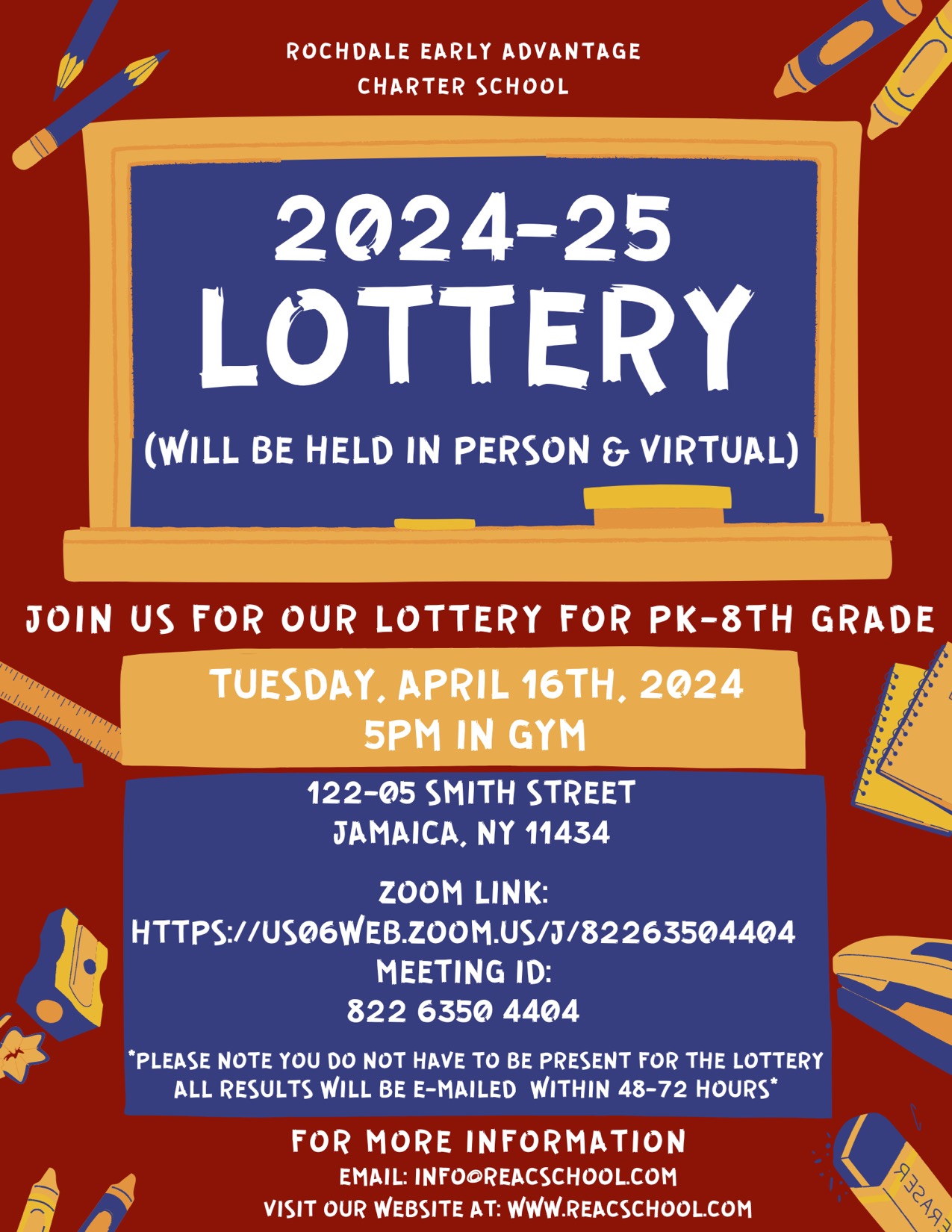Lottery 2024-2025