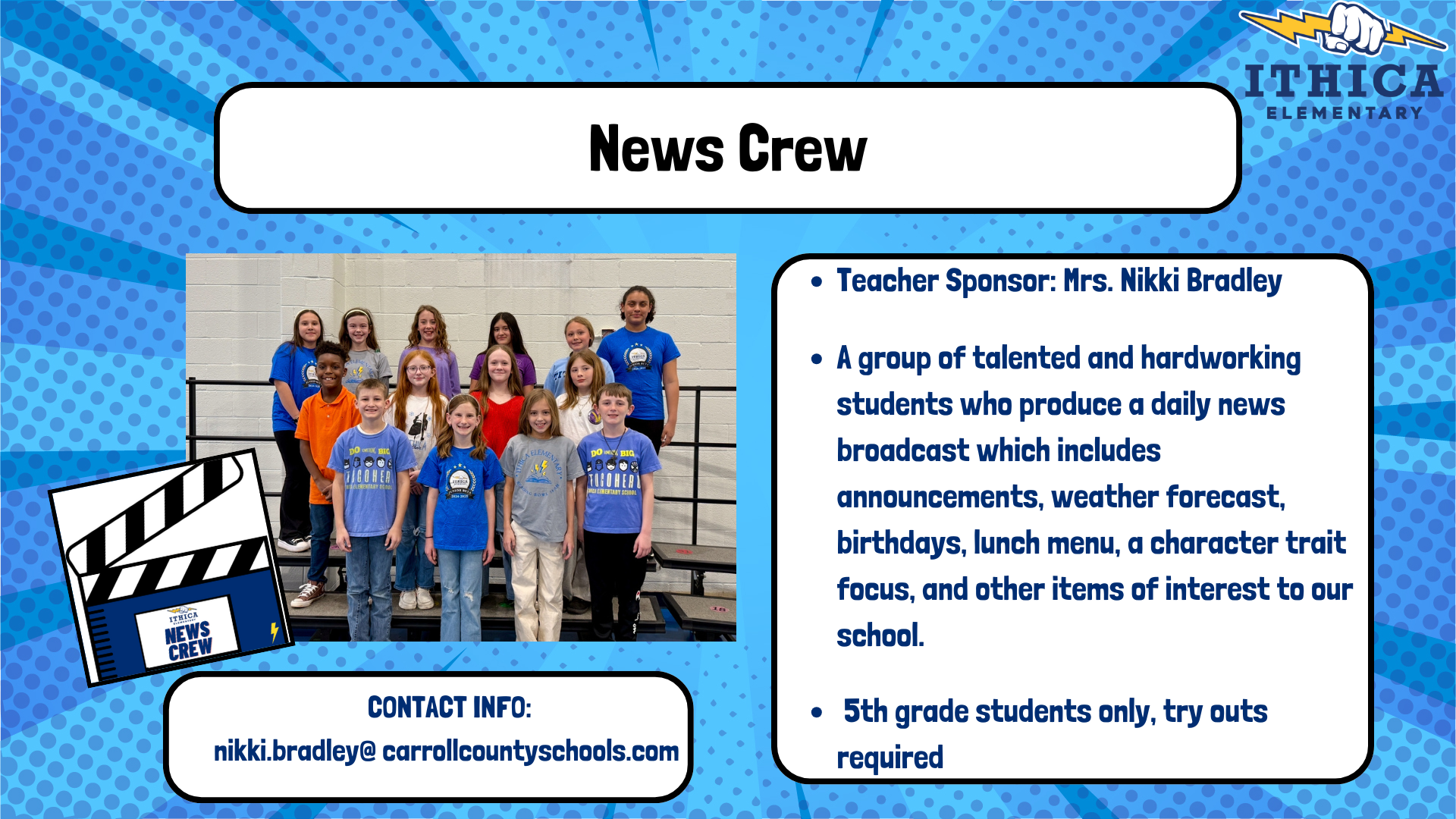 News Crew Club Flyer