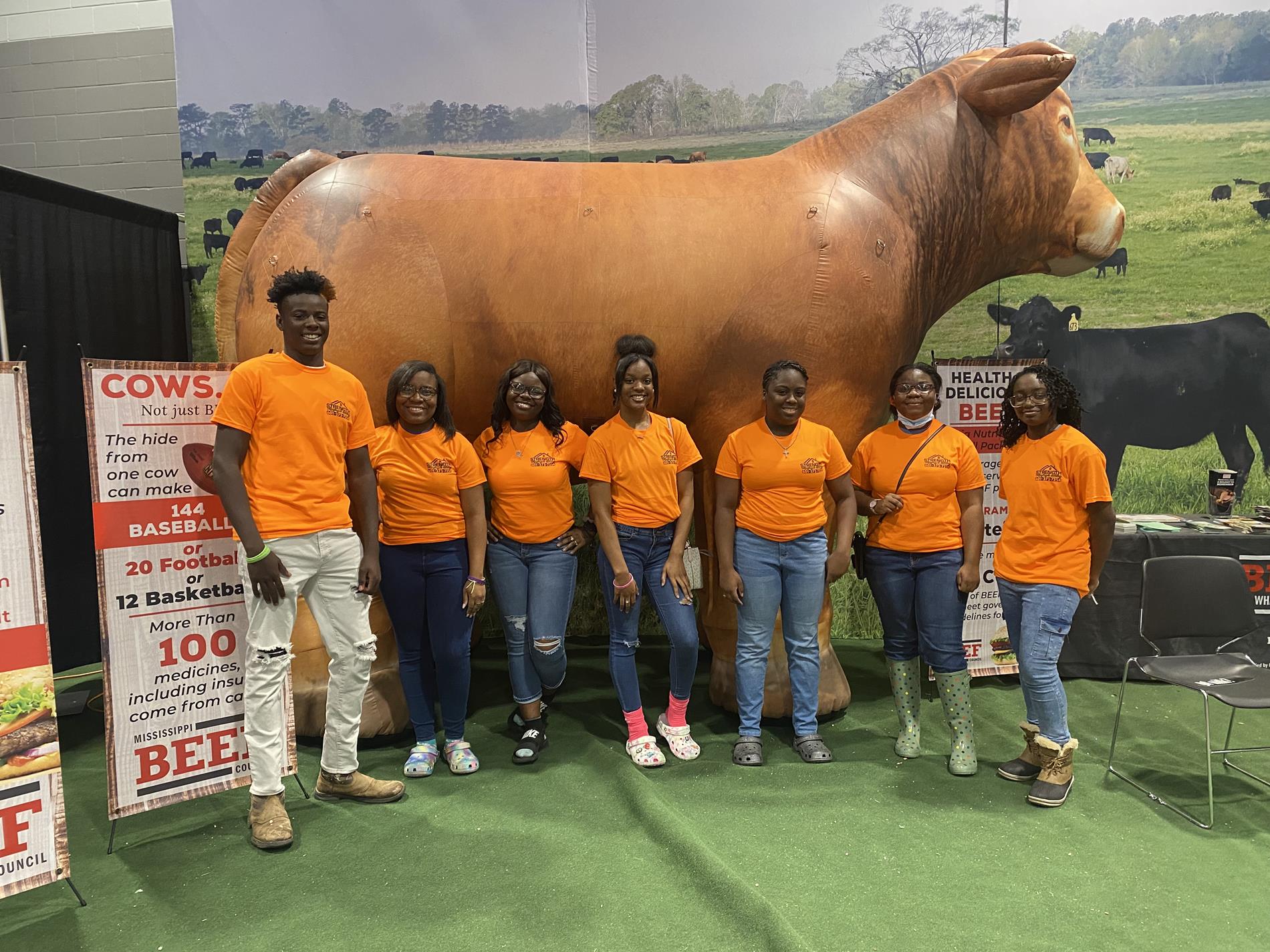 Diversified Ag  Students at Ag Expo